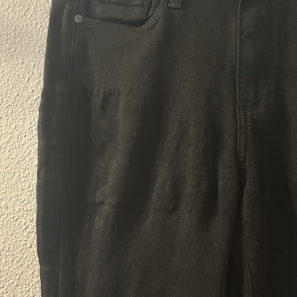 Paige Hoxton ankle black jeans with raw hem size 27 - Picture 4 of 10